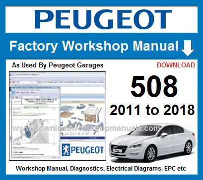 Peugeot 508 Service Repair Manual Download